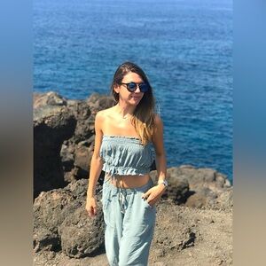 Blue Life Jogger Set